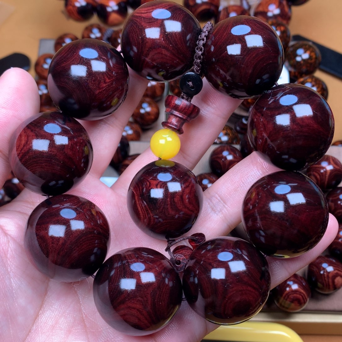 黄花梨/降香黄檀王*黄花梨手串3.0