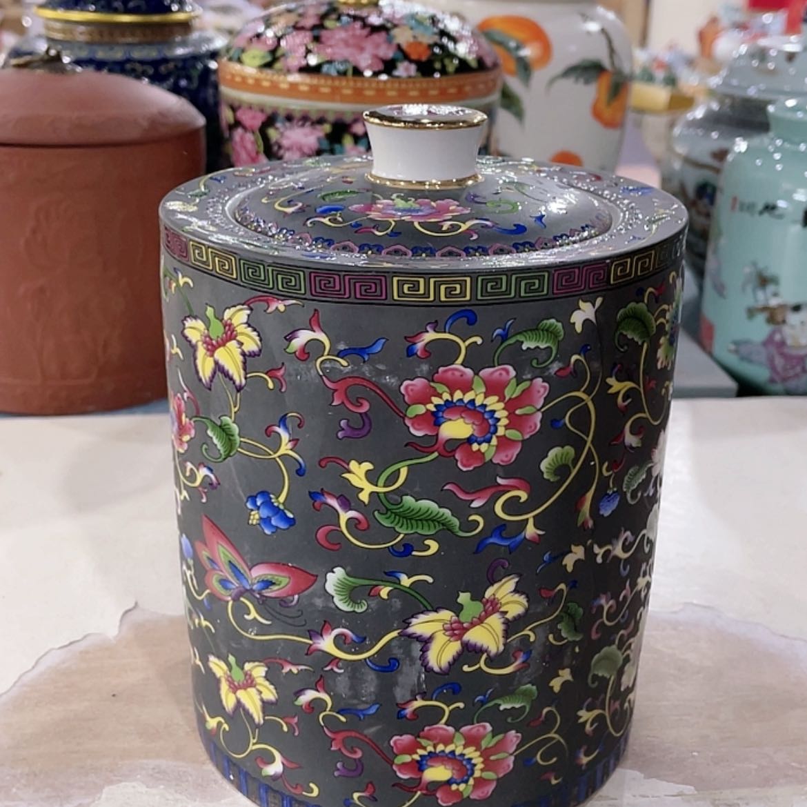 【闪购商品】罐陶瓷茶叶罐密封罐