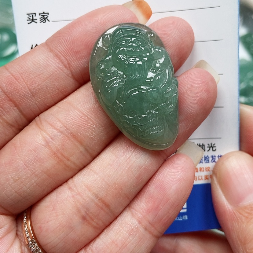 【闪购商品】翡翠颈饰未镶嵌财爷
