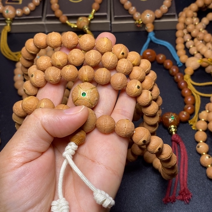 峭***E手串凤眼菩提12➕凤眼菩提手串108颗