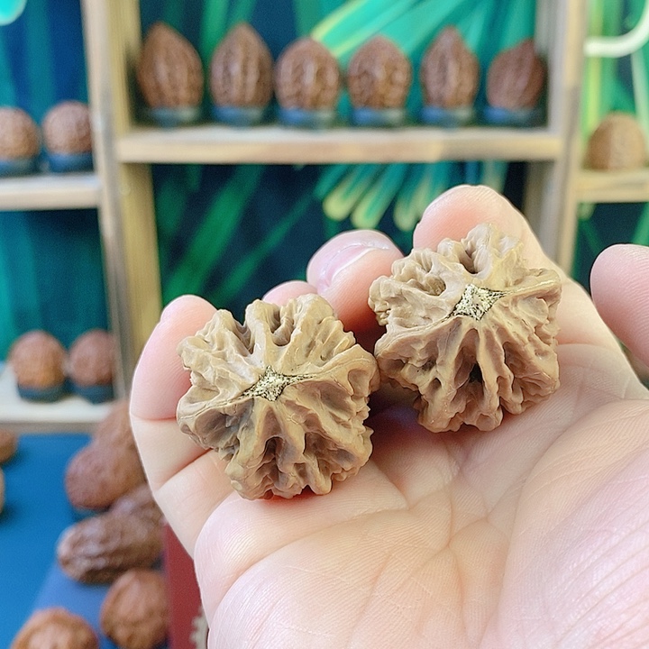 王***里文玩核桃吊坠77潜海龙脊