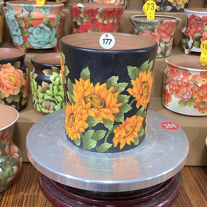 景德镇精品博采美盆特价12.5/14.5