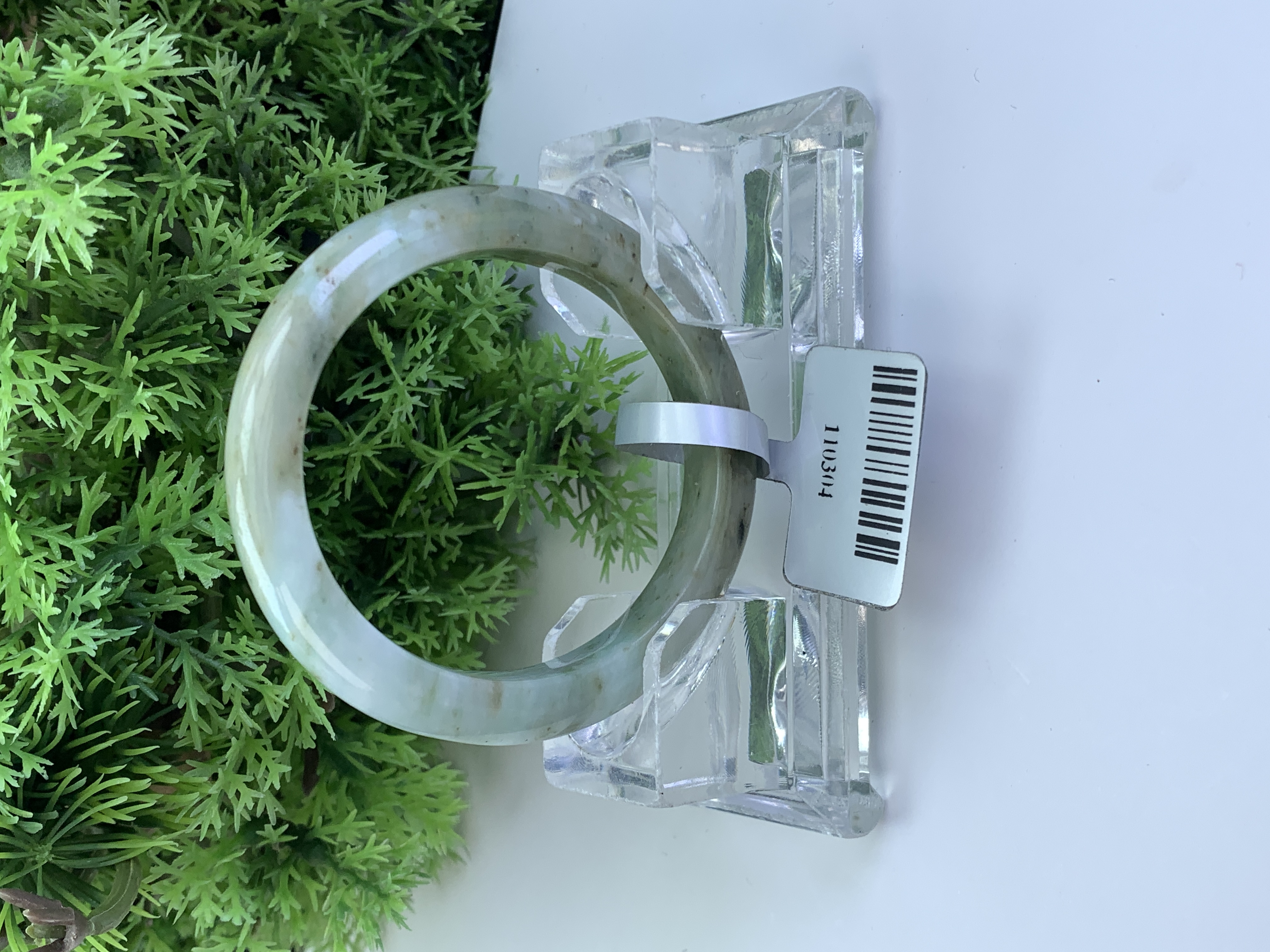 【刘思懿】天然缅甸A货翡翠手镯-B-1