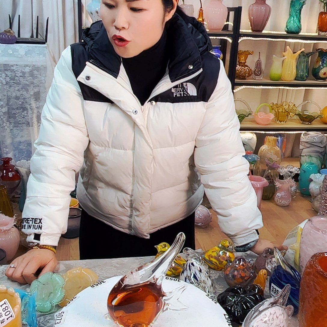 鱼家悦美居琉璃摆件