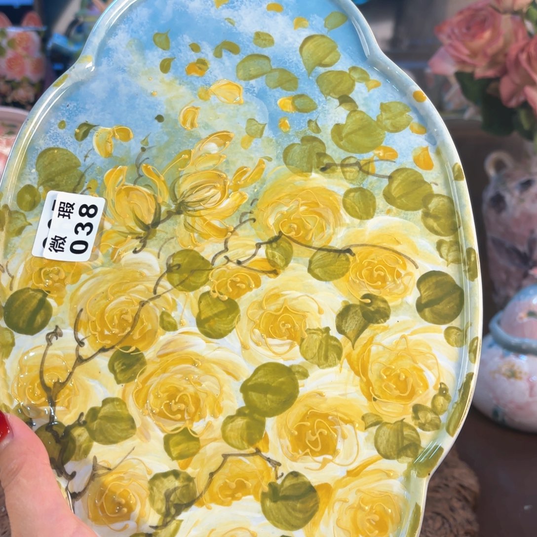 果***娜景德镇手绘高温釉下彩陶瓷茶具