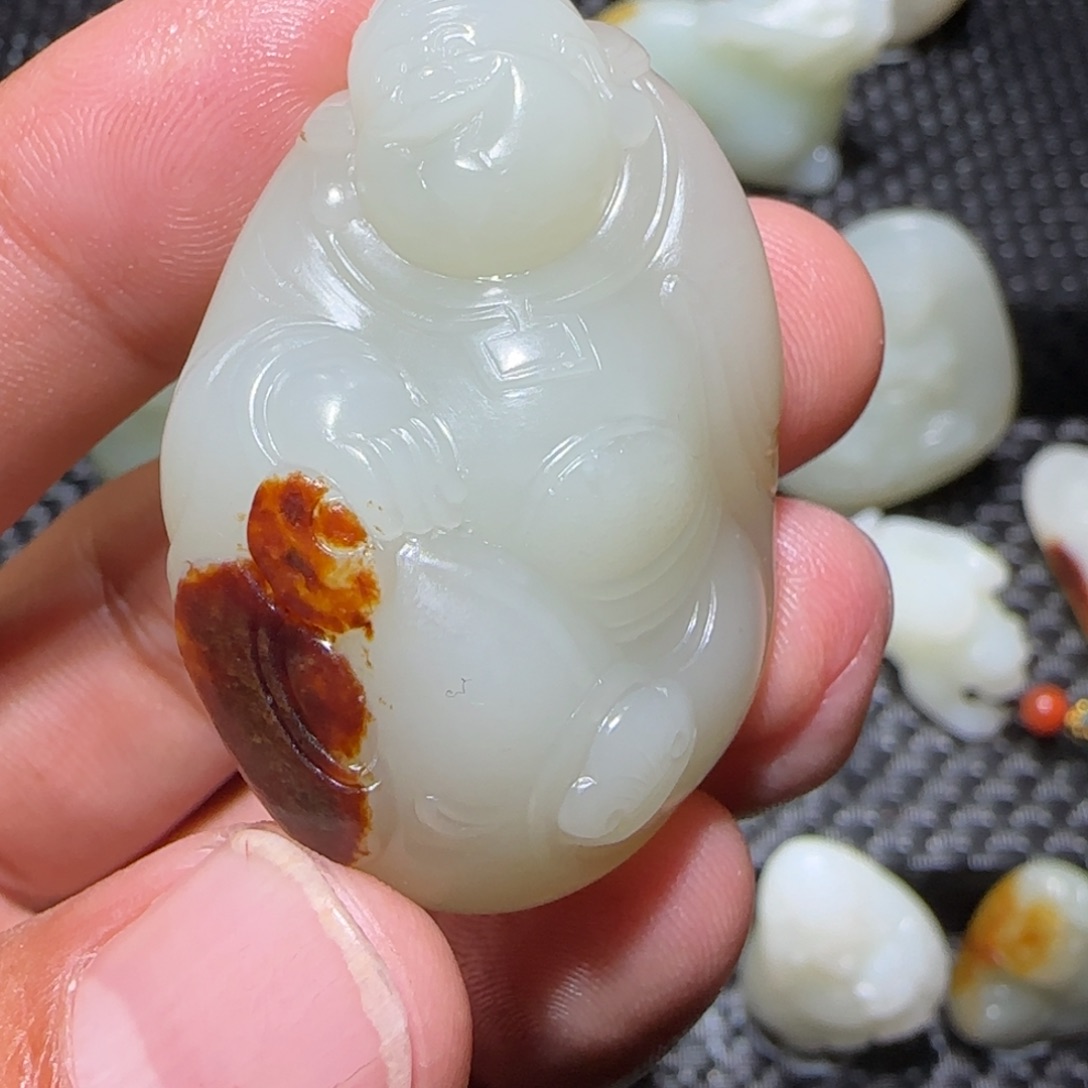 和田玉挂件未镶嵌1****4