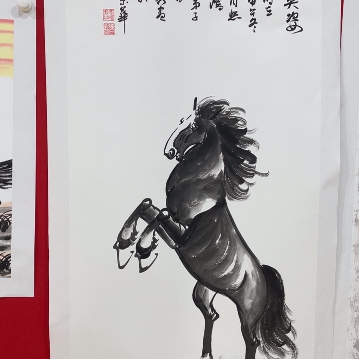 日新画作欣赏作品