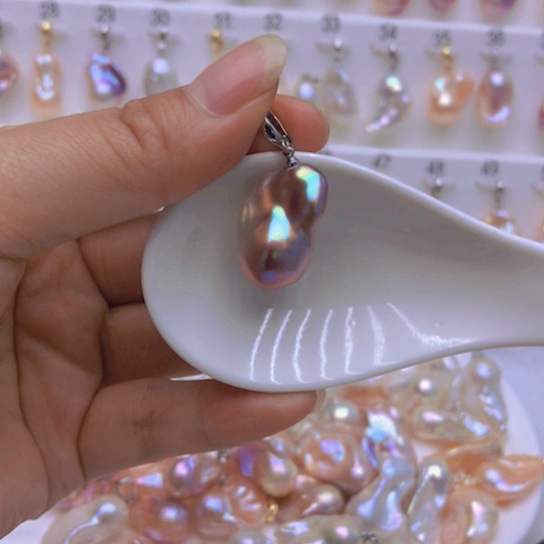 淡水珍珠未镶嵌颈饰