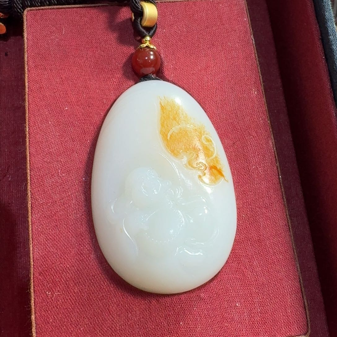 和田玉挂件未镶嵌