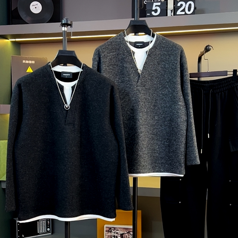 轻奢级质感【老钱风】会呼吸的定纺混纺面料  绵密绒感  软糯舒适