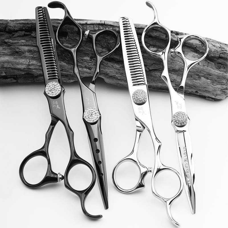 钢夫铂尔曼美发剪刀发廊理发师发型师结构剪无痕打薄牙剪理发剪刀