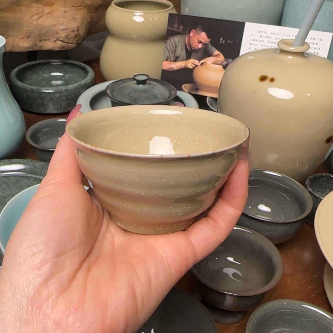 福利体验小叶玩泥巴手工茶器