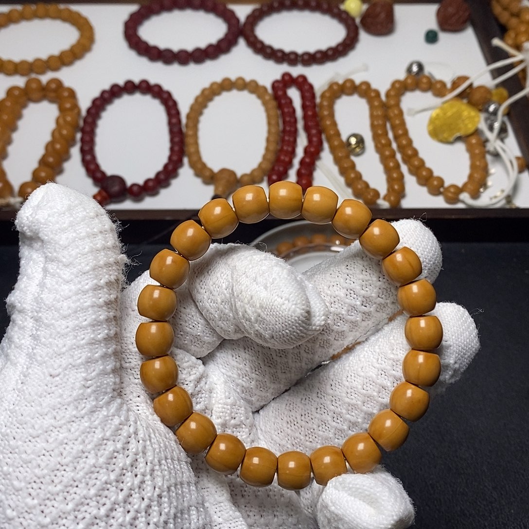 猴头核桃手串全品9左右直切75号