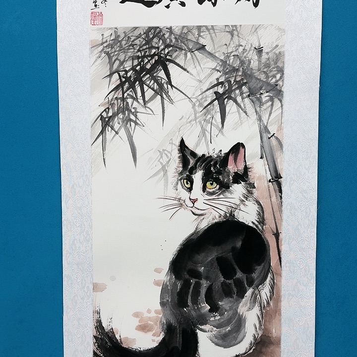 国画书法作品多次参加