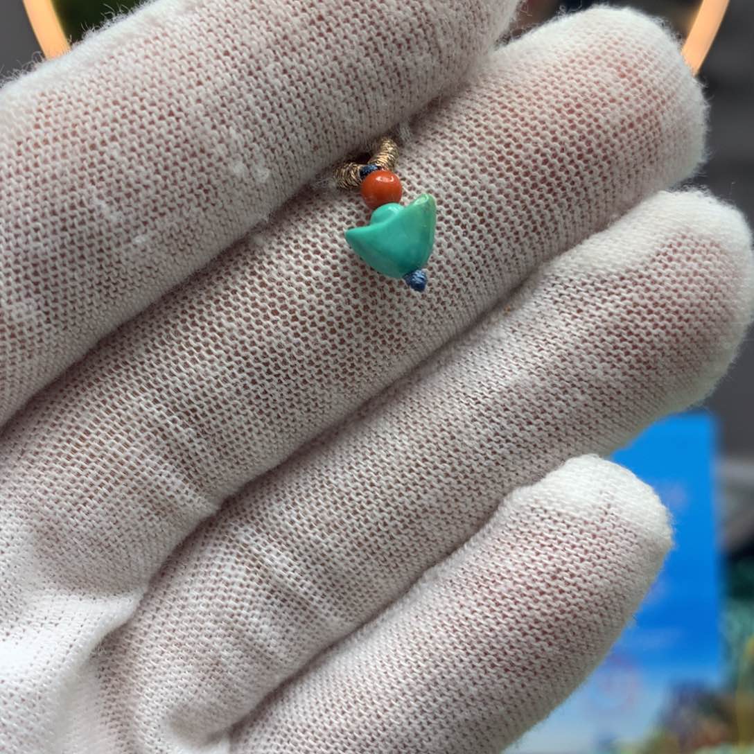 绿松石挂件未镶嵌