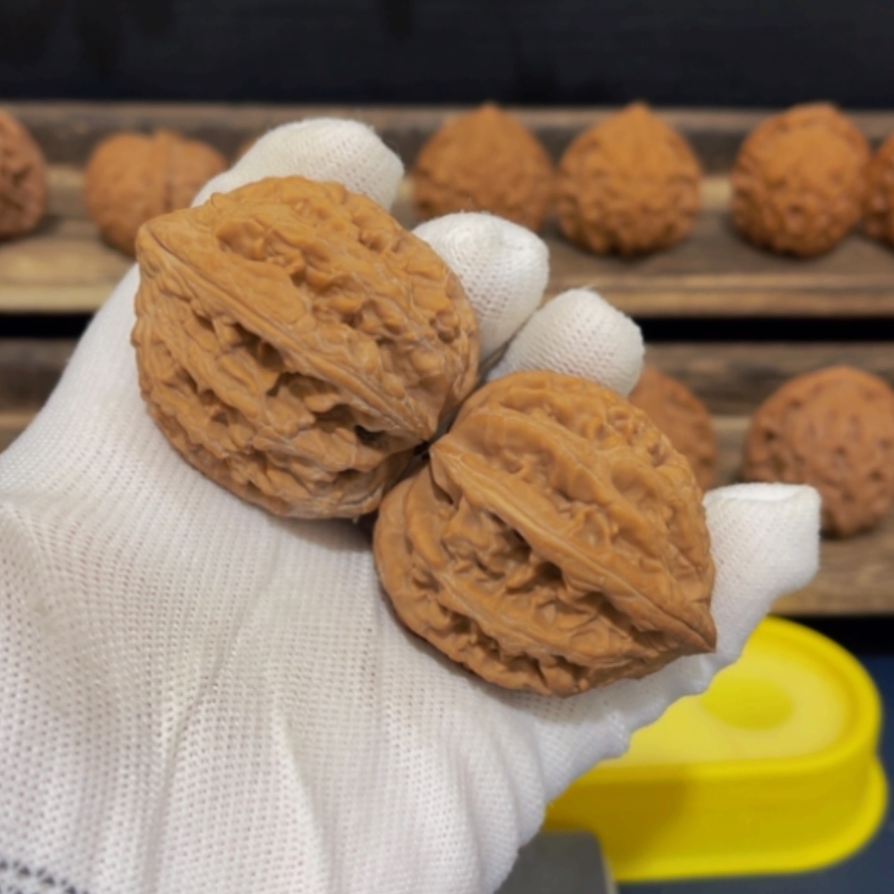 【闪购商品】核桃把件凌***?40.5尺寸大沽石