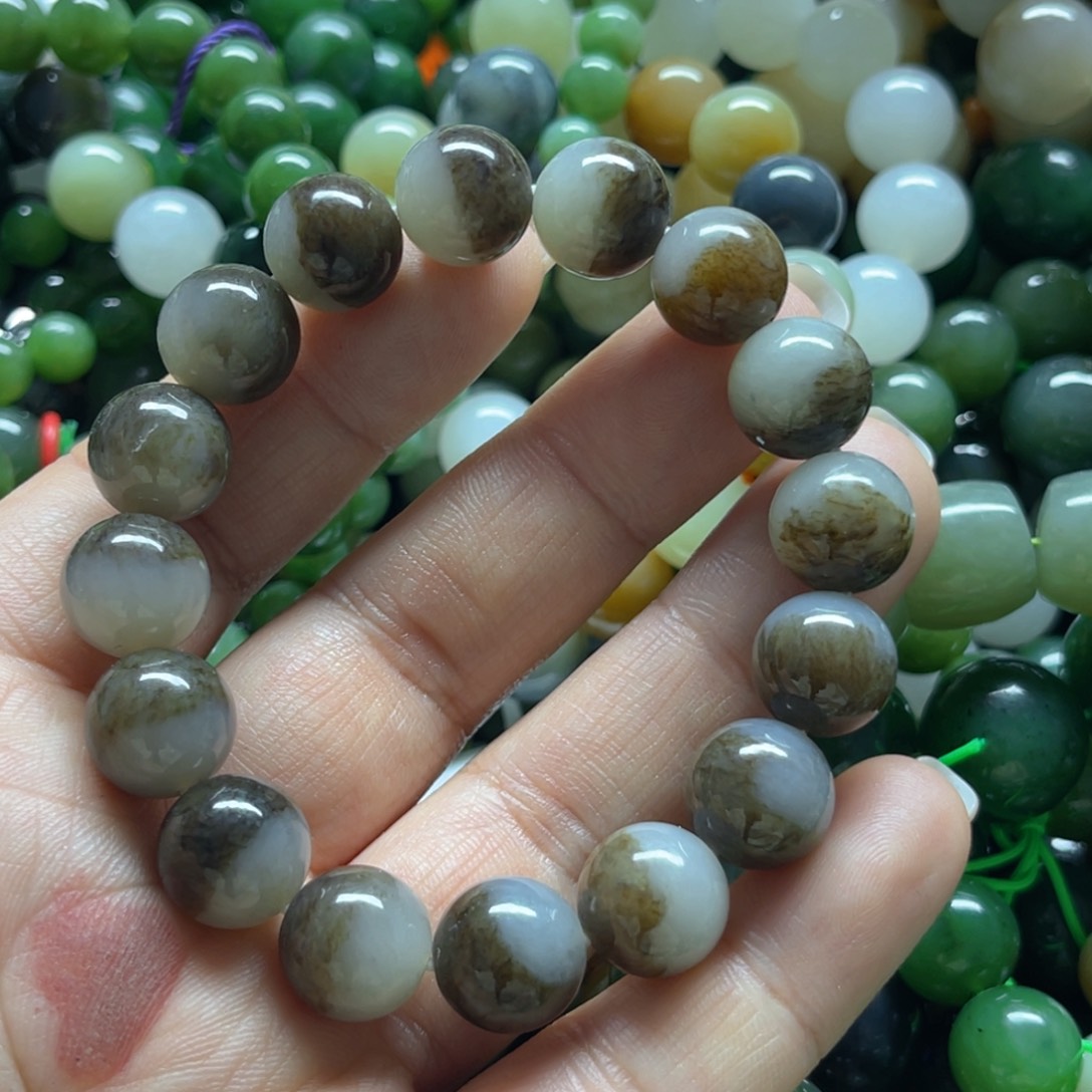 和田玉手链未镶嵌