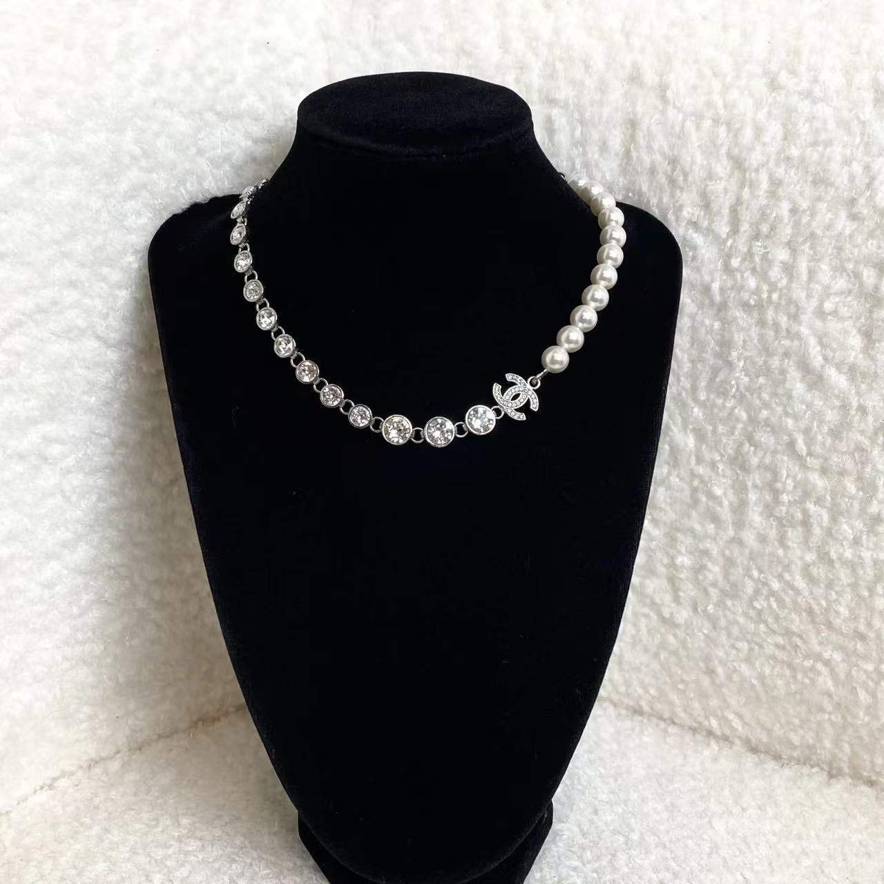 99新 Chanel/香奈儿 23S珍珠choker项链/35177236/12期/代卖服务