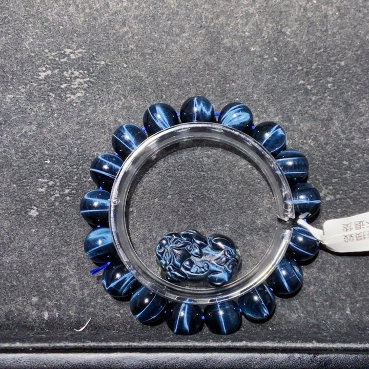 木变石（虎睛石）手链未镶嵌不**生