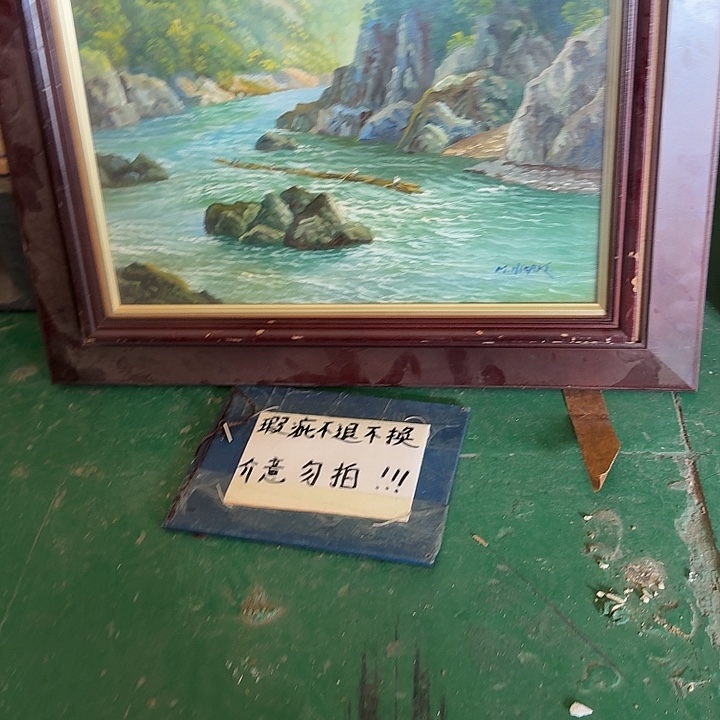 八***海带框画拍下玻璃不包运损不退不换