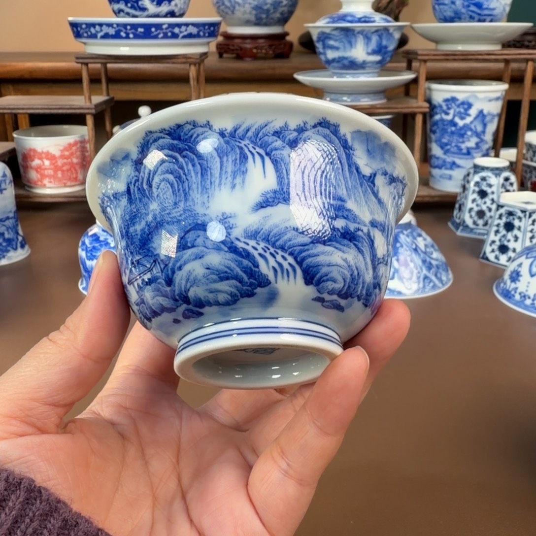 景德镇陶瓷手工手绘