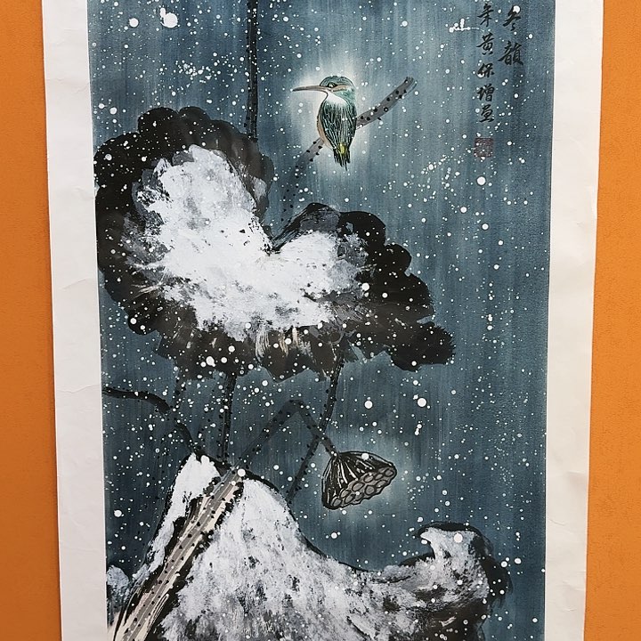 国画书法作品多次参加