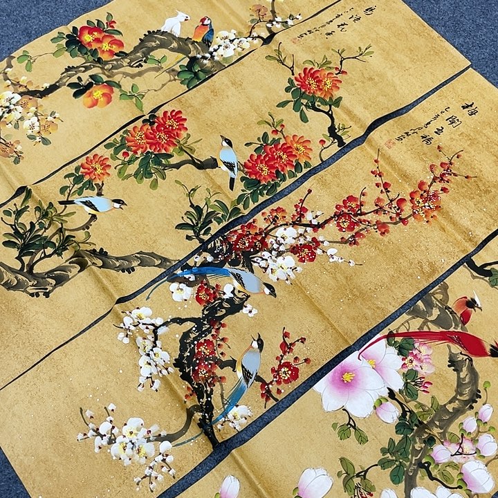 国画纯手绘国画作品