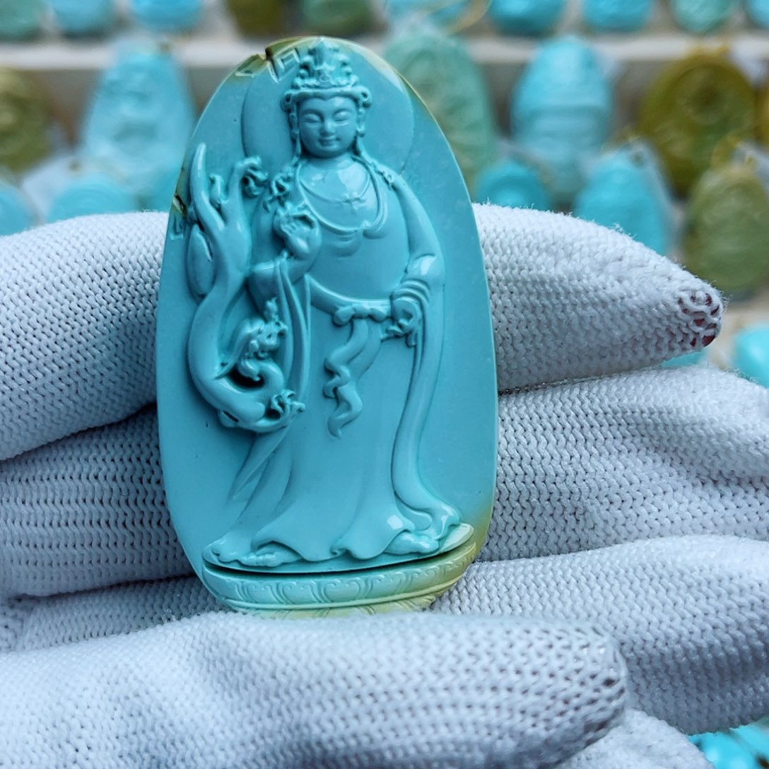 绿松石未镶嵌珠宝奇石