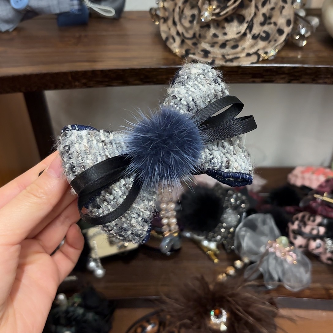 皮质铁合金扭扭夹