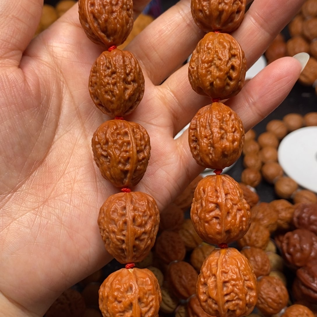 桃核手串小八棱枣