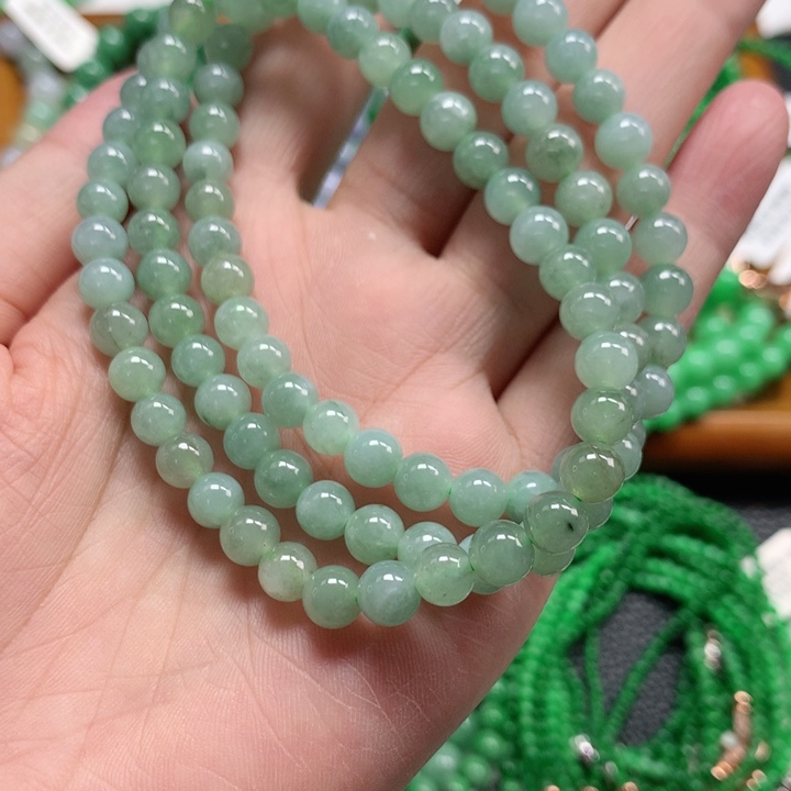 翡翠未镶嵌手链翡翠