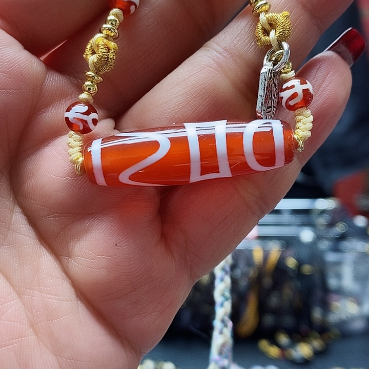 玛瑙/玉髓颈饰合金