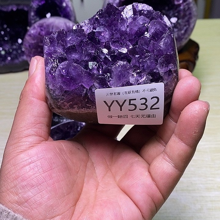 水晶天然水晶家居办公摆件未镶嵌