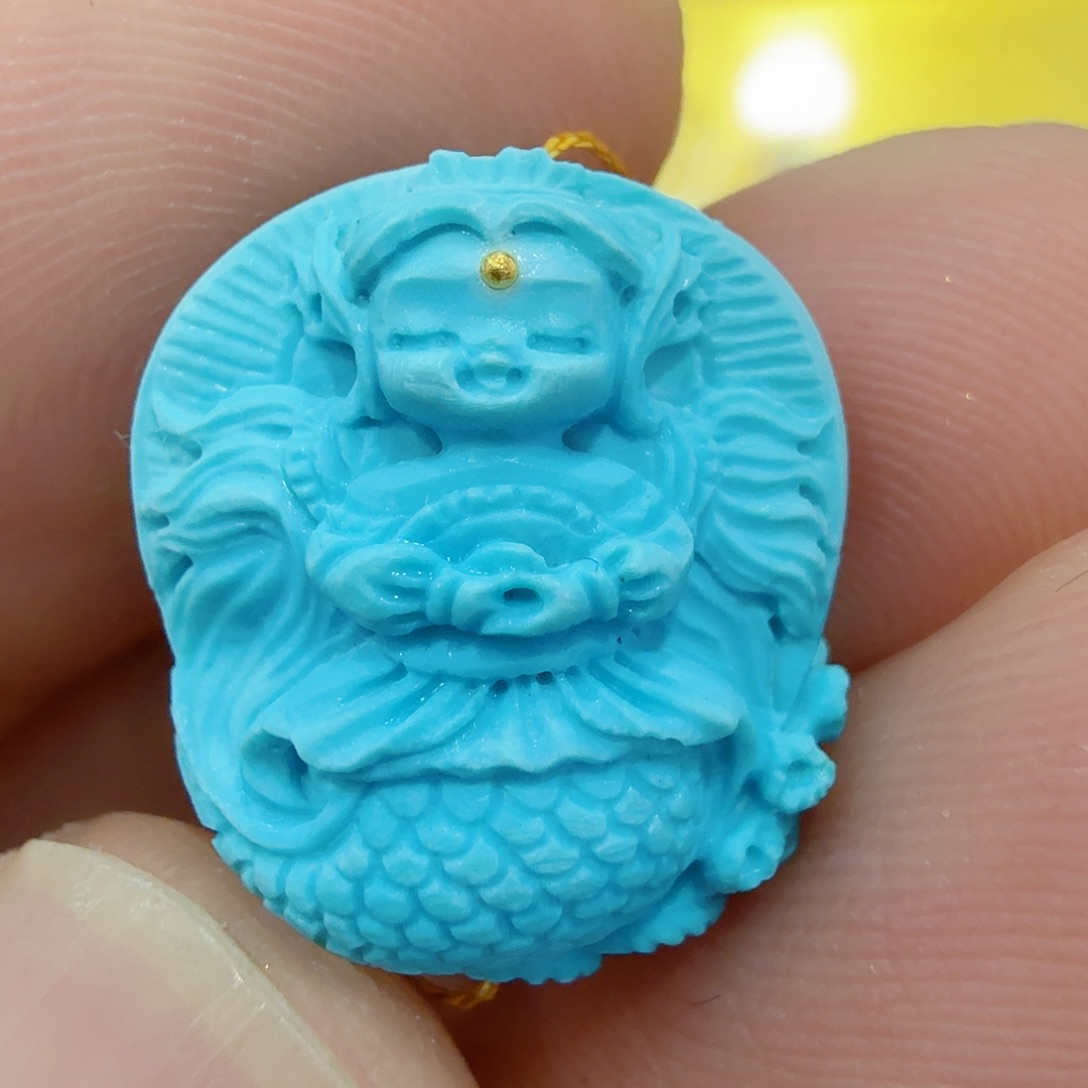 绿松石未镶嵌配饰