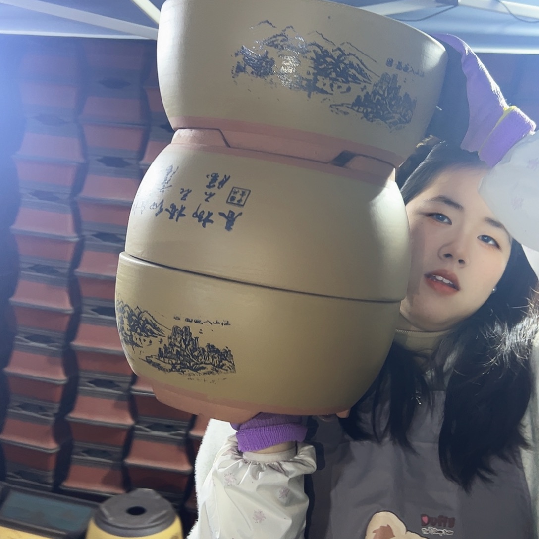 黄色江山如画中号×3