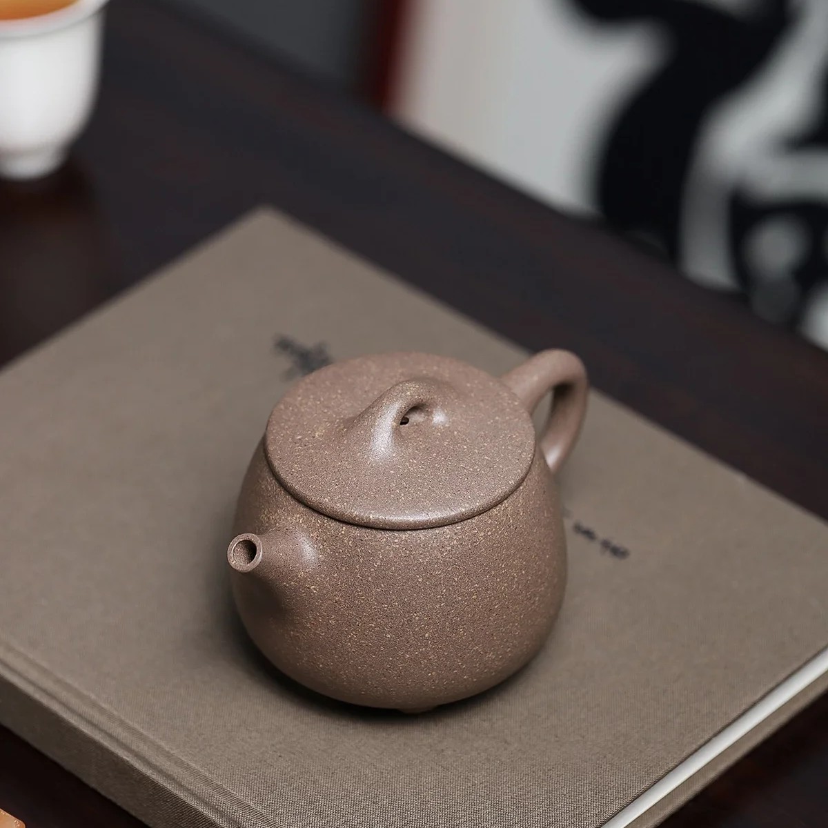 宜兴青降坡小高潘泥壶原矿紫砂壶迷你小容量功夫茶具泡茶壶