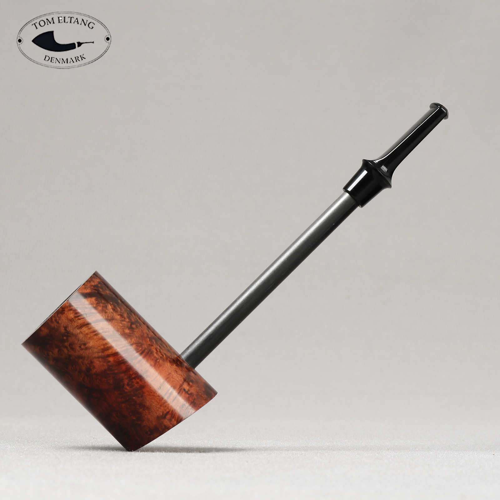 丹麦 大师艾尔唐 深色光面大力水手锤子 3mm 石楠木烟斗