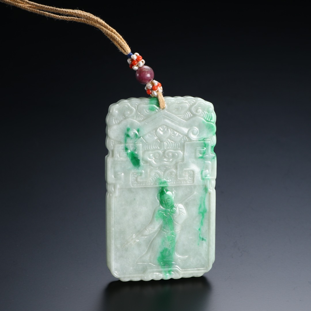 《博古文物》-萃-雕人物故事佩-Xx-250116