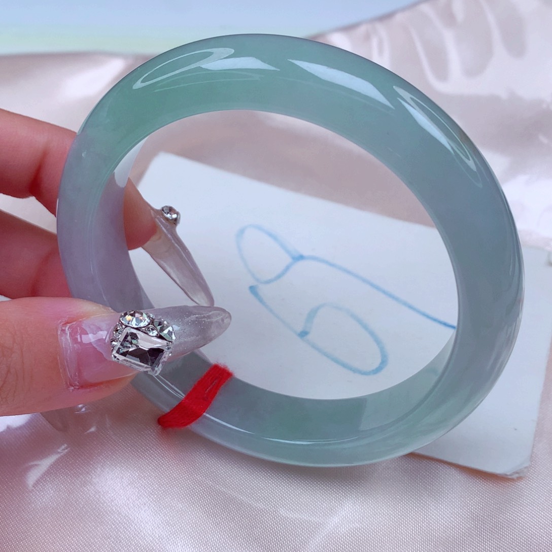 翡翠手镯未镶嵌天然缅甸翡翠A货手镯