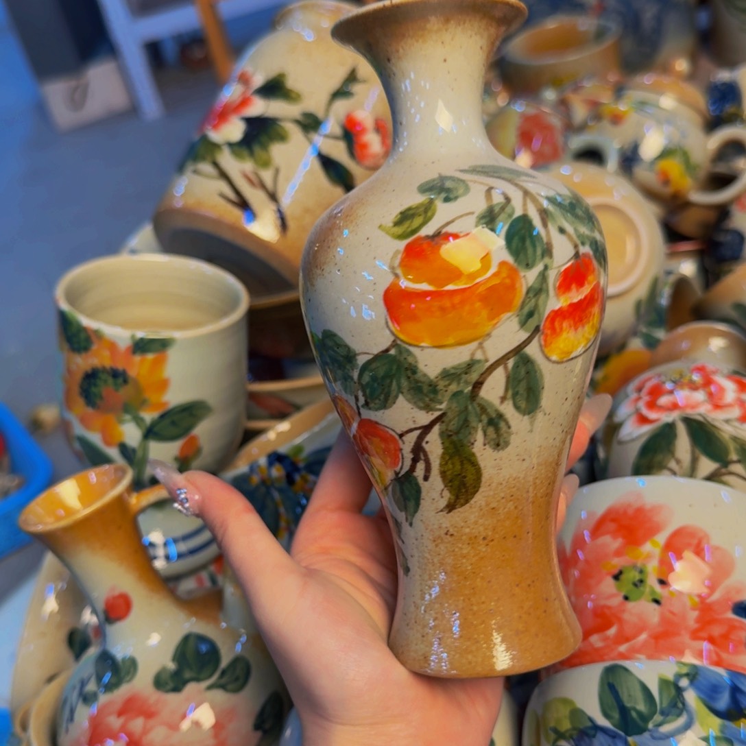 瓷片景德镇陶瓷手工手绘