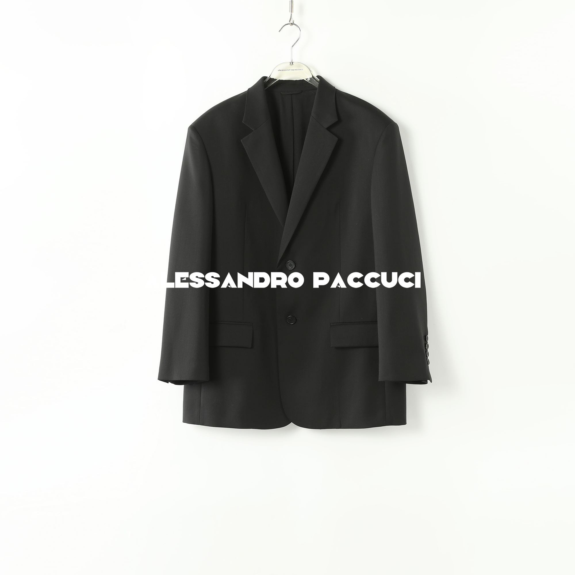 AP洛哥43194WZ/43109WZ黑标/意大利进口MARZOTTO绵羊毛廓形西装