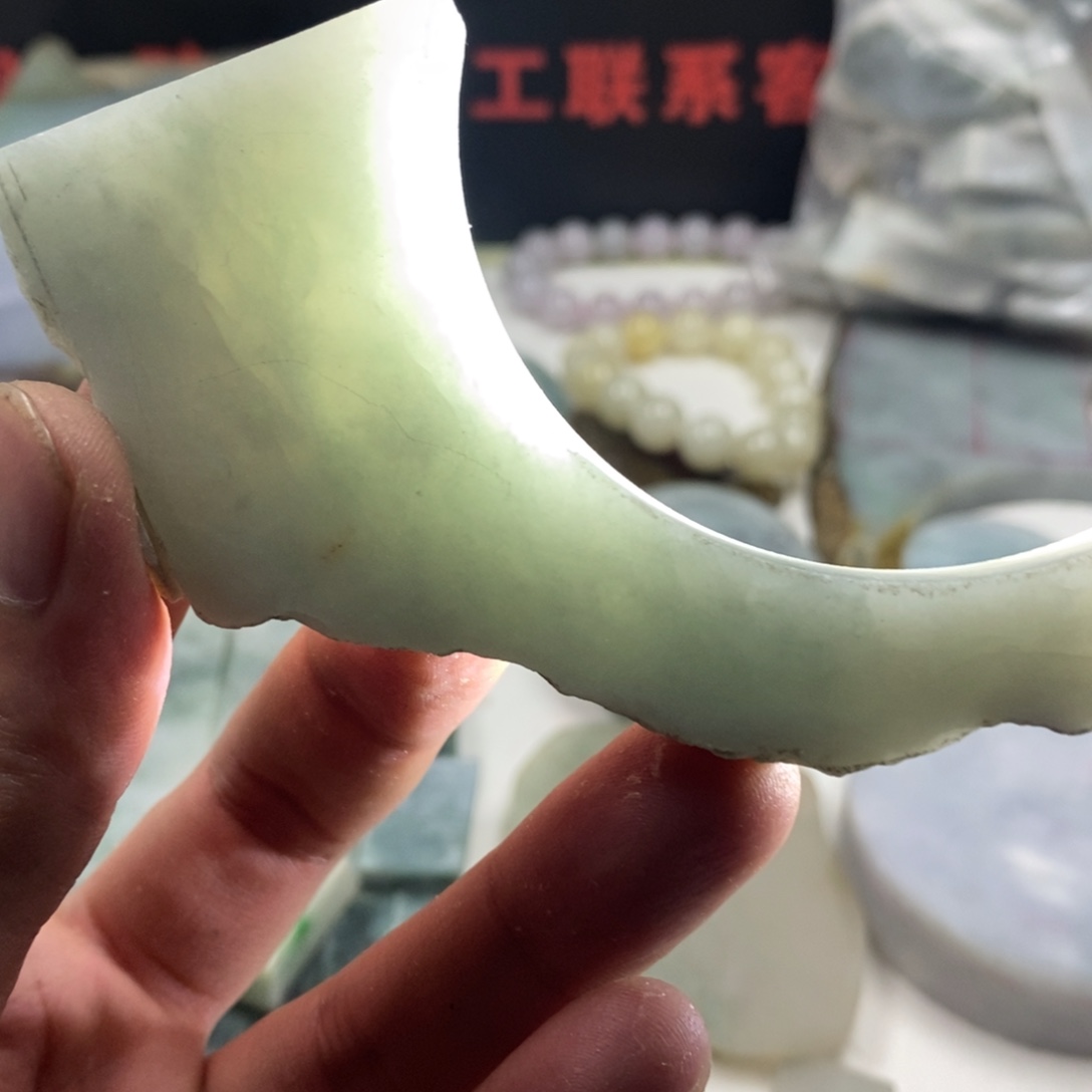 翡翠散珠天然缅甸翡翠a货40