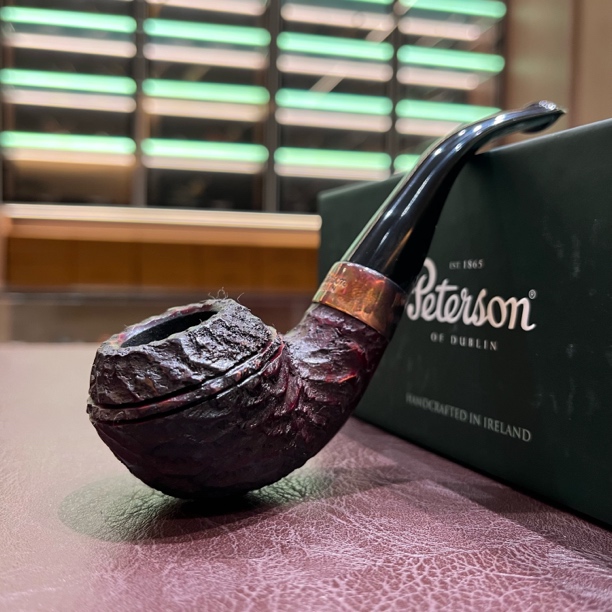 爱尔兰彼得森2025圣诞限定999型石楠木烟斗内径20斗深32长140.2