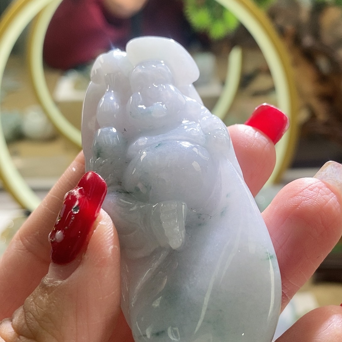 【闪购商品】翡翠颈饰未镶嵌佛