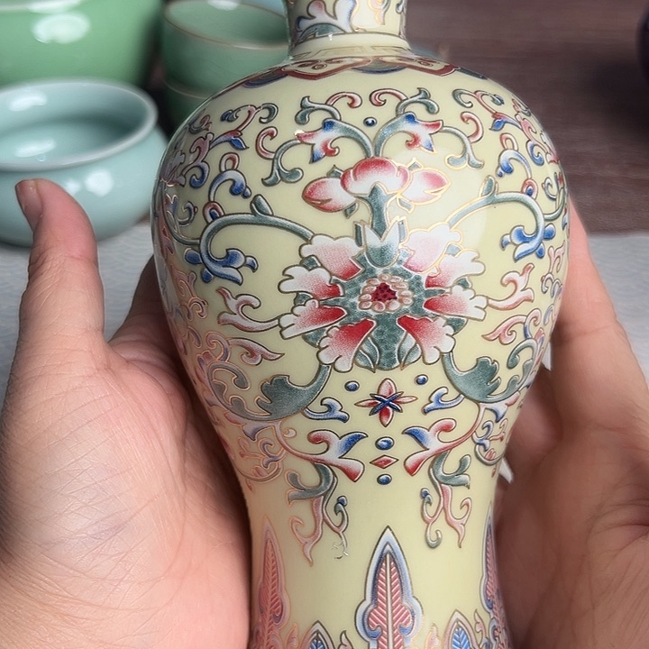 龙泉云间青瓷小米茶器