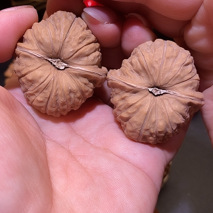 把件文玩核桃40南瓜墩