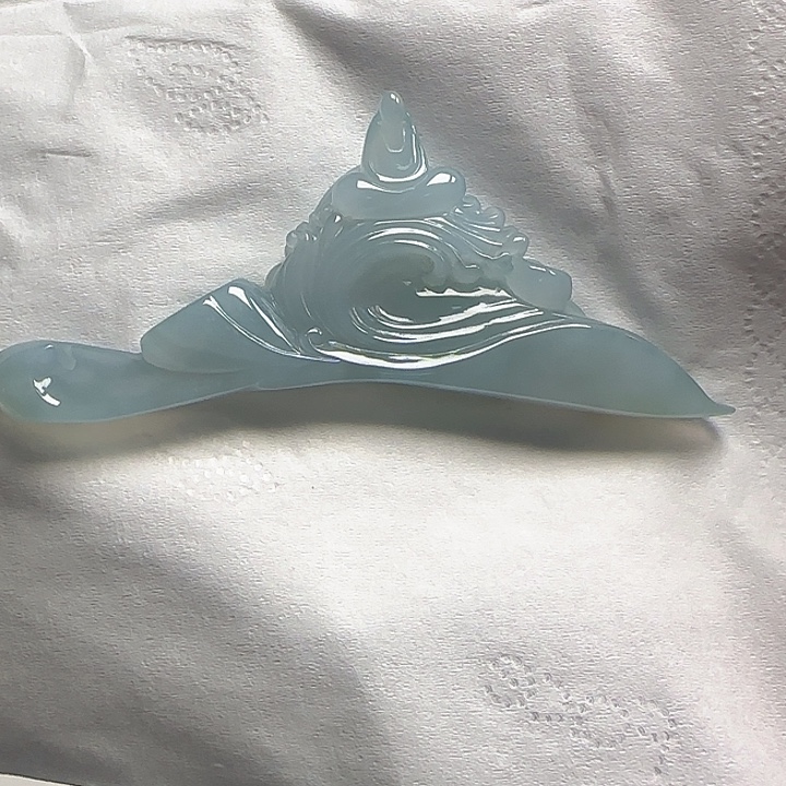 安***逸翡翠未镶嵌颈饰天然缅甸翡翠A货