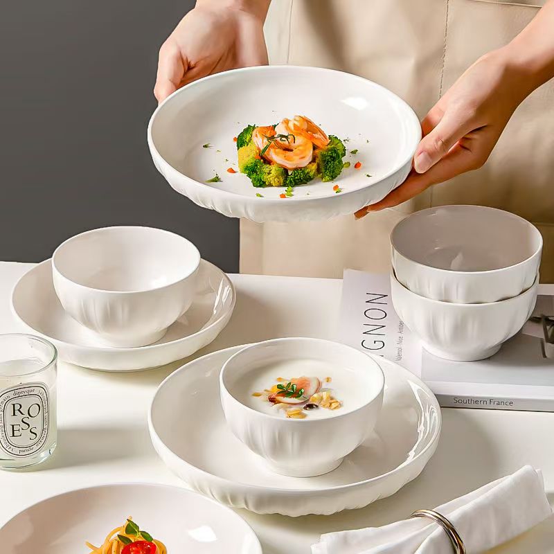 八英寸新骨瓷南瓜盘6个/破损补发