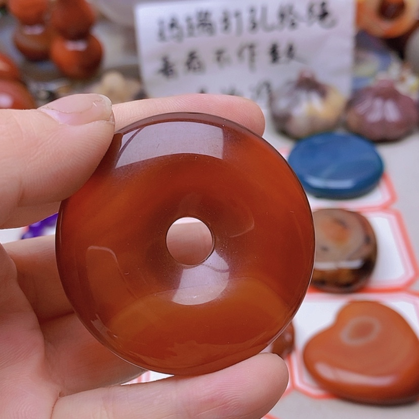 【闪购商品】未镶嵌玛瑙/玉髓珠宝半成品发*好