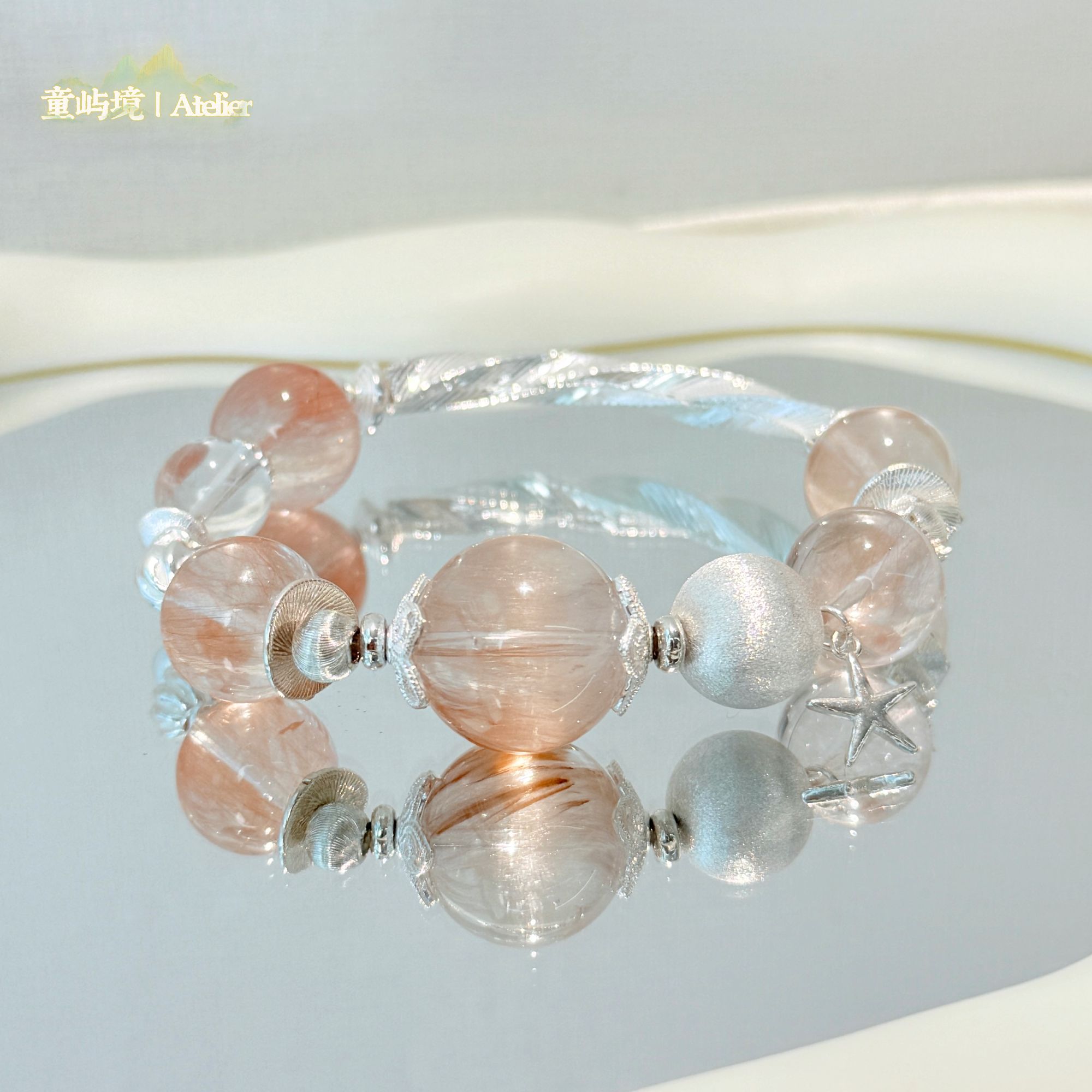 【云梦归】 童屿境~天然水晶原创手串 多样性发其一